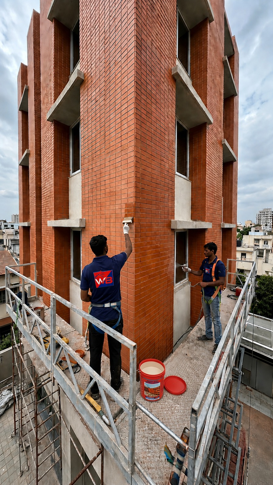 BrickBlazer Exposed Brick Wall Protection